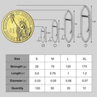 200 Pcs Stainless Steel Fishing Speed Clips For Quick Lure Change   Free Shippin