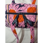Vera Bradley Retired Rare Loves Me  Shoulder Bag Pink Navy Orange Floral