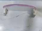 Tea Rose Pfaltzgraff  Ceramic Rolling Pin W  Wood Handles   12    Wood Wall-mount 