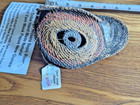 Papua New Guinea Sepik River Tribal Mask Wosera Tribe Yam Mask Woven Antique