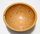 Texas Ware Mixing Bowl Melmac Melamine Confetti Splatter 125 Orange 11 5  Vtg 