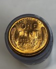 1957-d Lincoln Wheat Cent Penny Roll  50 Bu Coins  Very Original  