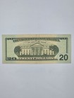  20 Dollar Bill  In A Serial Number Mf 10385784      2013