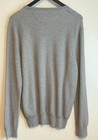 Polo Ralph Lauren Men   s Mesh-knit Pima Cotton Gray Sweater  Size L  nwot 