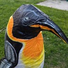 Vintage 1990 The Nature Company 43  Huge Inflatable Emperor Penguin Rare
