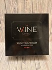 Stainless Steel Golf Balls  4  Whiskey Chillers  Bases   Tongs Wine Savant Brand