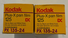 Kodak Plus - Pan Film 125  2 Boxes Of Film  24 Exposures Each Sealed Expired