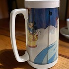 Vintage 1970s Walt Disney Disneyland Souvenir Thermo Serv Plastic Drink Cup Mug