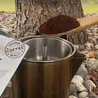 Hand Carved Nordic Sp  nn - Solid Wood Camp Spoon