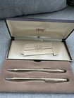 Cross Century 10k Gold Filled Fountain Pen And Pencil Set Of 2   New In Box