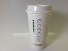Starbucks Reusable Coffee Tea Cup Tumbler Lid Travel 16oz Plastic Mug