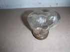 Clear Glass Jumbo Peanut Butter Elphant Shaped Jar With Lid Scarce