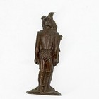 Captain Video Post Cereal Premium Bronze Spaceman Alien 1950s Vintage Figure