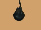 Native American Deerskin Leather Medicine Bag  Wolf Bead Necklace Pouch  3 