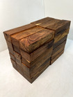 Desert Ironwood Blocks - Grade B  H F 36 Pcs 5 2x1 7x1 2  Lot B10  2 Free Pairs
