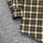 Vintage Outdoor Exchange Shirt Mens Medium Plaid Flannel Quilted Shacket Jacket
