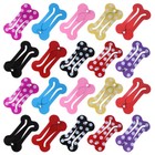 20 Pcs Ponytail Holder Baby Pet Dog Hair Clips Dog Hair Bow Dog Lace Hair Clips