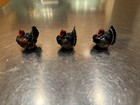 Set Of 3 Vintage Britains Farm Turkeys