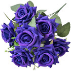Artificial Silk Bouquet For Wedding For Hotel Decor Velvet Flowers 35cm