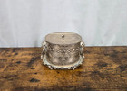  rare  Towle Silversmiths Silver Plated Hinged-lid Biscuit Jar   Tin   Box