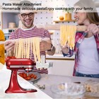 Pasta Maker Attachment For Kitchen Aid Stand Mixers With 6 Interchangeable Di   