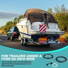 22ft 4 Pin 5 Wire Trailer Wiring Harness With Nylon Net Tube  Wishbone