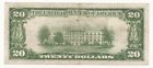 1929  20 Dollar Bill National Currency Note New York Ny B 179a-sma