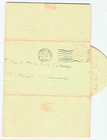 Vintage 1944 Wwii Era Christmas Holiday Greeting Card Poignant Wartime Poem