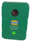 Fossil Gift Card Credit Card Slide Tin Box Earth Cars World Herringbone 2011 Nos