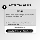 250 3 5  Square Cards Printed  Thick 16pt Glossy Or Matte Printed Business Cards