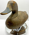Paul Gibson  1902-1984  Gunning Bluebill Decoy Stamped    x    Vintage Upper Bay  Md
