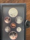 1982 Royal Canadian Mint 7 Coin Double Dollar Proof Set With Case