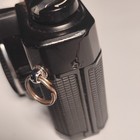 Fuji Stx2 35mm Slr Camera Vtg  parts Lot  Cracked Body  Two Lenses  2x Magnifier