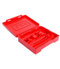 Lee Precision 90422 4 Die Storage Box Red Flat Plastic For Rifle Pistol Dies