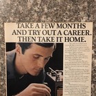 1974 Us Army Reserve Print Ad Career Job Training Pays To Go To Meetings Vtg 70s
