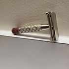 Vintage 1959 Gillette Super Speed Heavy Red Tip De Tto Razor Date Code E-2