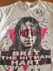 Bret Hitman Hart Autographed Signed Wwe Wrestler T-shirt Size Small Wwf Foundati