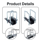 40  48  60 black Height Grade Boat Trailer Guide Ons Heavy Duty Galvanized 