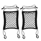 2pcs Motorcycle Bungee Cargo Net  Universal Elastic Automotive Small Cargo 