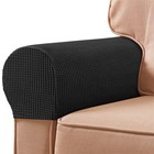 Set Of 2 Stretch Armrest Covers Arm Covers For Chairs Couch Sofa Armchair Slipco