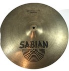 Vintage 16  Sabian Medium Thin Crash Cymbal 1096g Drum Canada Pre Aa Late 1970s
