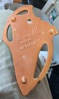 Scarce Beautiful Color Old Roseville Pottery Bush Berry Wall Pocket 1291-8 Brown