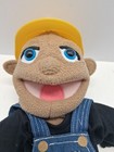 Vintage Melissa   Doug Construction Worker Puppet No Stick   Fun   Interactive
