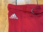 Indiana Hoosiers Game Worn Used Red Football Pants Stripe On Sides Size 3xl