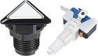 Arcade Video Game 12v Led Illuminated Push Button Switch White Tr Color  White