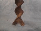 Antique vtg Coal Miners Drill Auger Mining Bit  Pennsylvania Coal Country Find