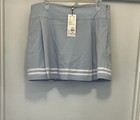 Calia Womens Athletic Skirt  Blue Performance Athleisure Skirt 12 Golf Tennis