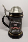 1999 Jack Daniel   s Old No  7 Father   Son Lidded Stein Stoneware No Shot Glass