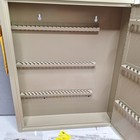 Mmf Industries 110 Steel Key Cabinet Lock Box With Key Tags Index Sheets 17x14 