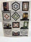 Studio One Art Glass Gift Designs patterns Stained Glass Panel  Bevel   Boxes 